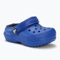 Klapki dziecięce Crocs Classic Lined Clog Toddler blue bolt