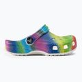 Klapki dziecięce Crocs Classic Spray Dye white/multi 3