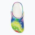 Klapki dziecięce Crocs Classic Spray Dye white/multi 6