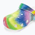 Klapki dziecięce Crocs Classic Spray Dye white/multi 8