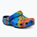 Klapki dziecięce Crocs Classic Spray Dye Clog Toddler black/multi