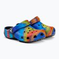 Klapki dziecięce Crocs Classic Spray Dye Clog Toddler black/multi 5