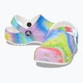 Klapki dziecięce Crocs Classic Spray Dye Clog Toddler white/multi 16