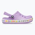 Klapki dziecięce Crocs Bayaband Charm Band Clogs orchid 10