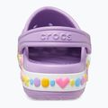 Klapki dziecięce Crocs Bayaband Charm Band Clogs orchid 12