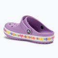Klapki dziecięce Crocs Bayaband Charm Band Clogs orchid 4