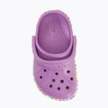 Klapki dziecięce Crocs Bayaband Charm Band Clog Toddler orchid 6