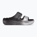 Klapki Crocs Classic Cozzzy Glitter Sandal black/silver 2