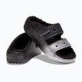Klapki Crocs Classic Cozzzy Glitter Sandal black/silver 3