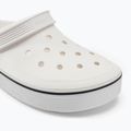 Klapki męskie Crocs Crocband Clean Of Court Clog white 8