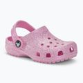 Klapki dziecięce Crocs Classic Glitter Clog Toddler flamingo 2