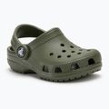 Klapki dziecięce Crocs Classic Clog Toddler army green 2