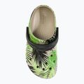 Klapki juniorskie Crocs Baya Seasonal Printed Clog cobblestone/tropical 6