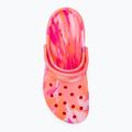 Klapki damskie Crocs Classic Platform Marbled guava/multi 6