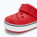 Klapki dziecięce Crocs Crocband Clog T flame 8