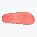Klapki damskie Crocs Splash Glossy Strappy neon watermelon 11