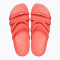 Klapki damskie Crocs Splash Glossy Strappy neon watermelon 12