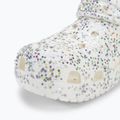 Klapki dziecięce Crocs Classic Starry Glitter white 8
