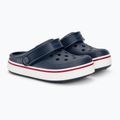 Klapki dziecięce Crocs Crocband Clean Of Court Clog Toddler navy/pepper 5