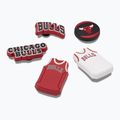 Przypinki Crocs Jibbitz™ NBA Chicago Bulls 5 szt. 2