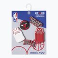 Przypinki Crocs Jibbitz™ NBA Chicago Bulls 5 szt. 4