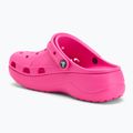 Klapki Crocs Baya Platform Clog electric pink 4