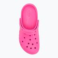 Klapki Crocs Baya Platform Clog electric pink 6
