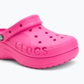 Klapki Crocs Baya Platform Clog electric pink 8