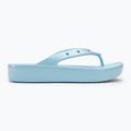 Japonki damskie Crocs Classic Platform Meta Pearl blue calcite 2