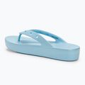 Japonki damskie Crocs Classic Platform Meta Pearl blue calcite 3