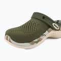 Klapki Crocs LiteRide 360 Marbled Clog army green/multi 8
