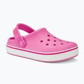 Klapki dziecięce Crocs Crocband Clean Off Court Clog Kids taffy pink 2