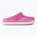 Klapki dziecięce Crocs Crocband Clean Off Court Clog Kids taffy pink 3