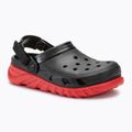 Klapki Crocs Duet Max II Clog black/varsity red 2