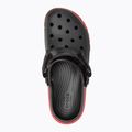 Klapki Crocs Duet Max II Clog black/varsity red 6