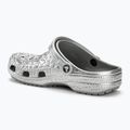 Klapki Crocs Classic Metallic Crocskin silver 4