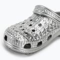 Klapki Crocs Classic Metallic Crocskin silver 8