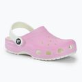 Klapki dziecięce Crocs Classic Glow in the Dark flamingo 2