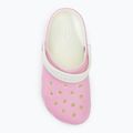 Klapki dziecięce Crocs Classic Glow in the Dark flamingo 6