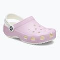 Klapki dziecięce Crocs Classic Glow in the Dark flamingo 9