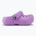 Klapki dziecięce Crocs Classic Lined Clog Toddler orchid 3