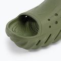 Klapki Crocs Echo Slide army green 7