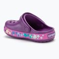 Klapki dziecięce Crocs Crocband Lights Clog Toddler amethyst 4