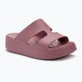 Klapki damskie Crocs Gateway Platform H-Strap cassis
