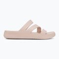 Klapki damskie Crocs Getaway Strappy quartz 2