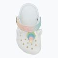 Klapki dziecięce Crocs Classic IAM Rainbow Unicorn CgT chalk 6