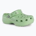Klapki damskie Crocs Classic Platform Clog fair green