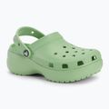 Klapki damskie Crocs Classic Platform Clog fair green 2