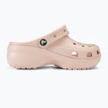 Klapki damskie Crocs Classic Platform Clog quartz 3