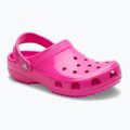 Klapki dziecięce Crocs Classic Neon Highlighter Clog pink crush 9